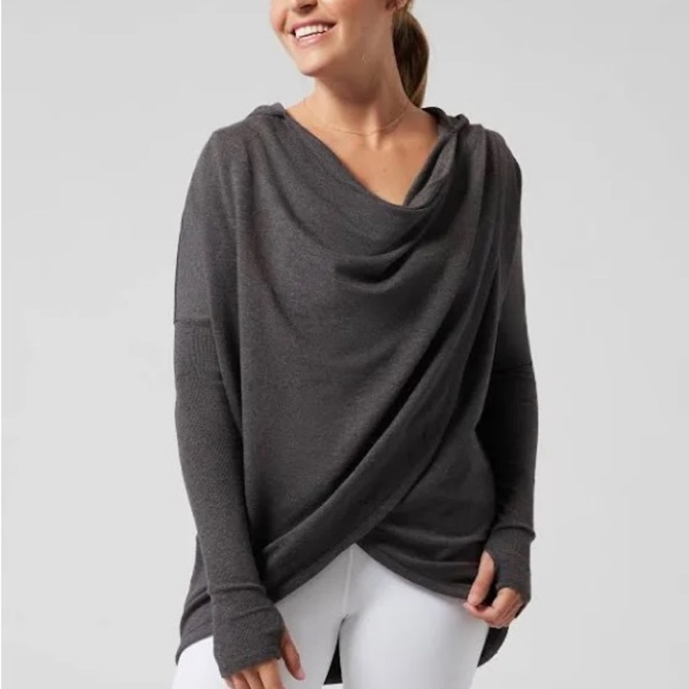 Athleta Wrap Sweatshirt PAIR (2)
